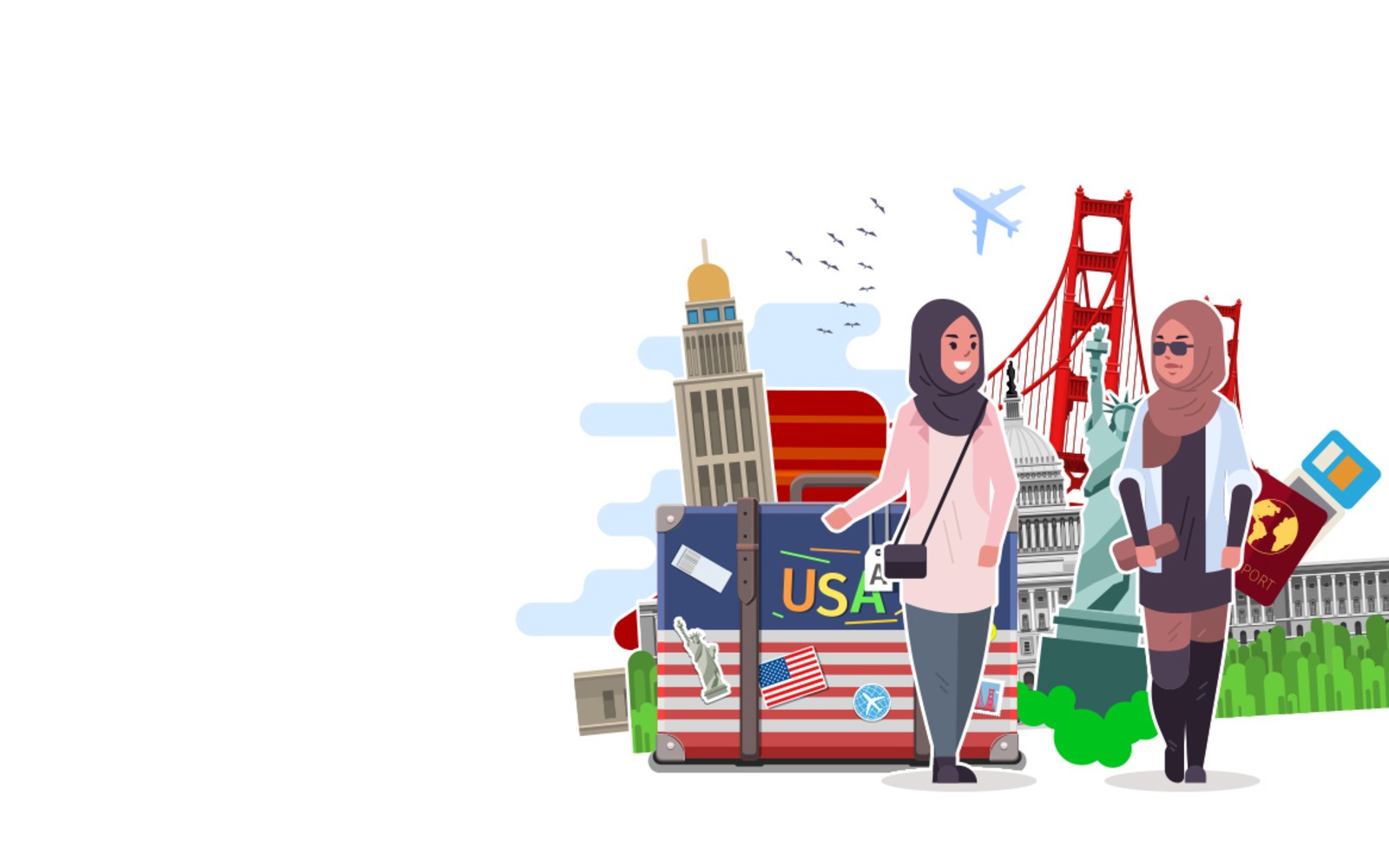 Travel USA: Experiencing the U.S.A. from a Muslim Perspective