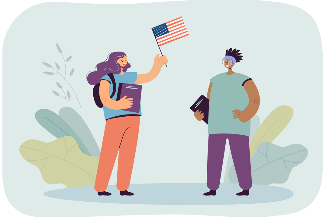 American exchange student study in USA