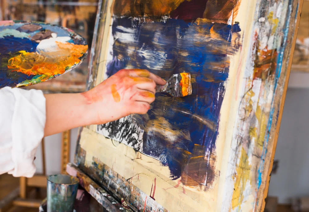 An example of abstract painting.